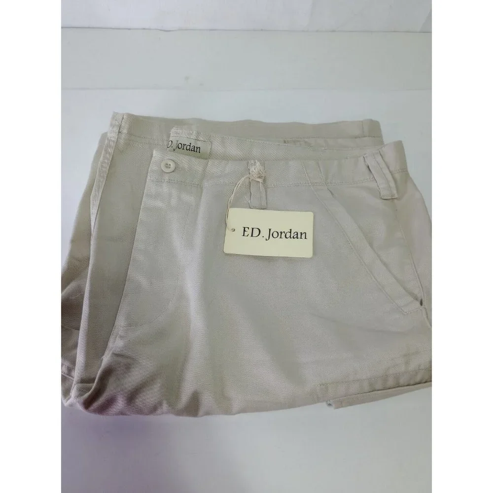 ED Jordan Men's Size 40 Cargo Shorts Beige Tan Color NWT - Picture 6 of 6